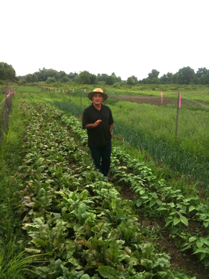 2013 
Incubator Farmer Surik Mehrabyan gives a tour of his quarter-acre 
micro-farm.